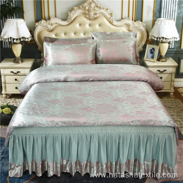 LUXURY EUROPEAN satin bedding sets